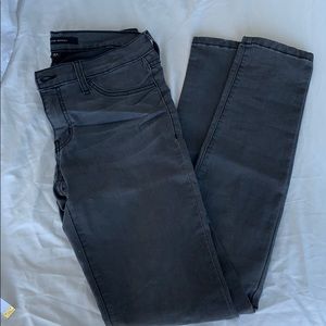 Gray skinny jeans